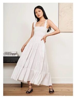 La Ligne white maxi dress